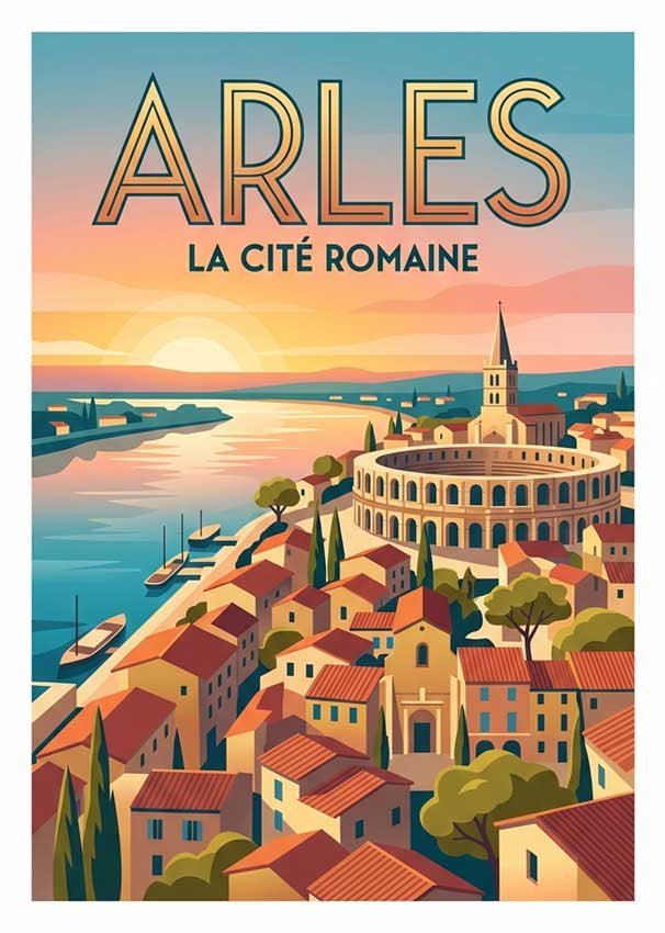 Affiche Arles